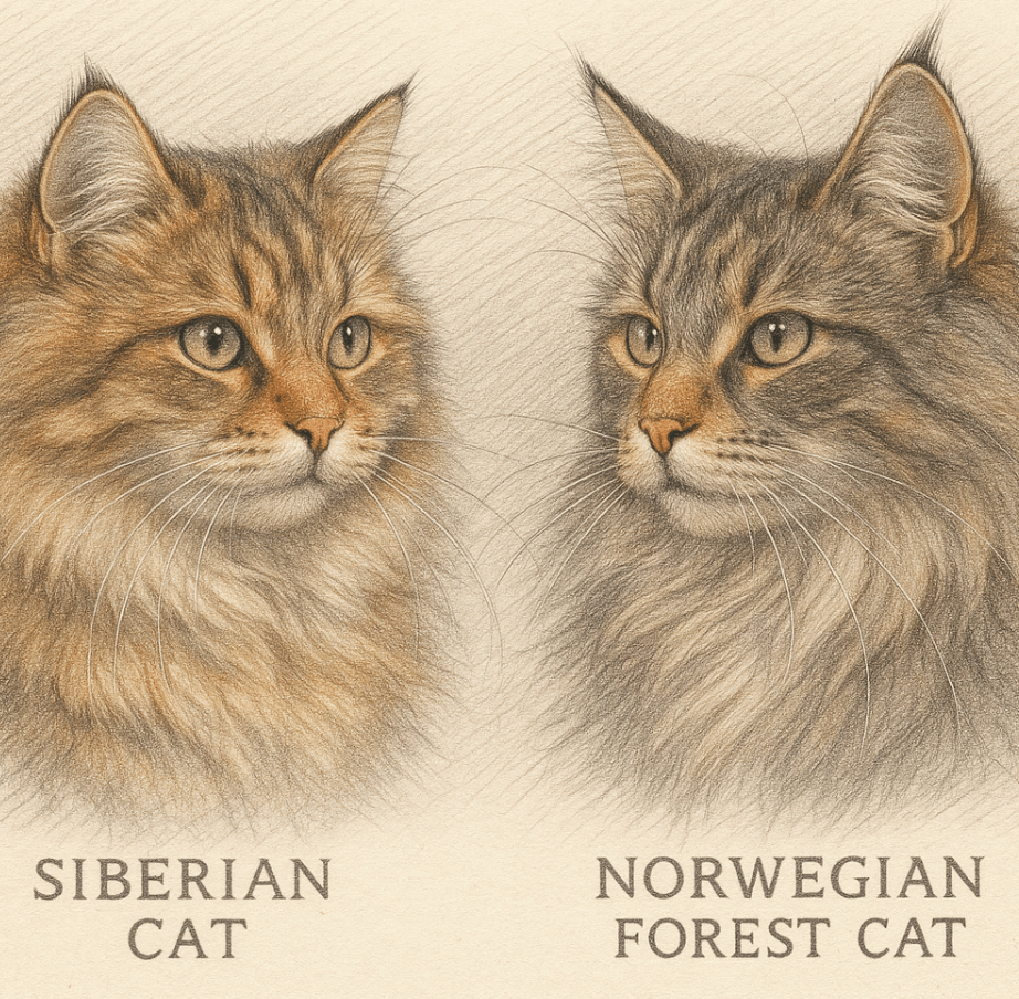 Siberian Cat vs Norwegian Forest Cat: Best 7 Expert Tips!