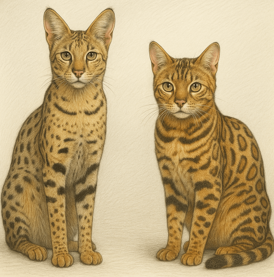 Savannah Cat vs Bengal Cat: Best 7 Expert Tips!
