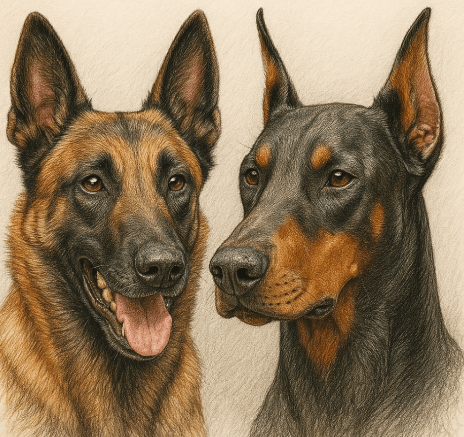 Belgian Malinois vs Doberman: Best 7 Expert Tips!
