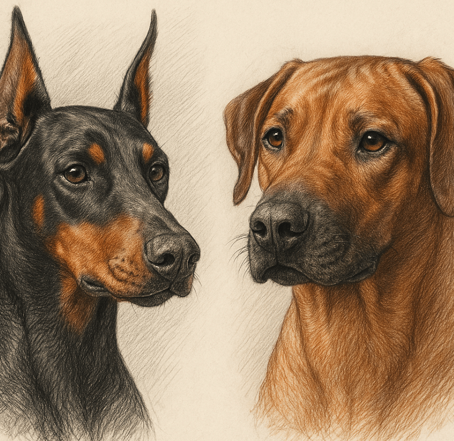 Doberman vs Rhodesian Ridgeback: Best 7 Expert Tips!