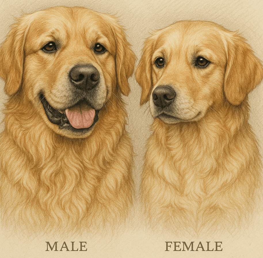 Male vs Female Golden Retriever: Best 7 Expert Tips!