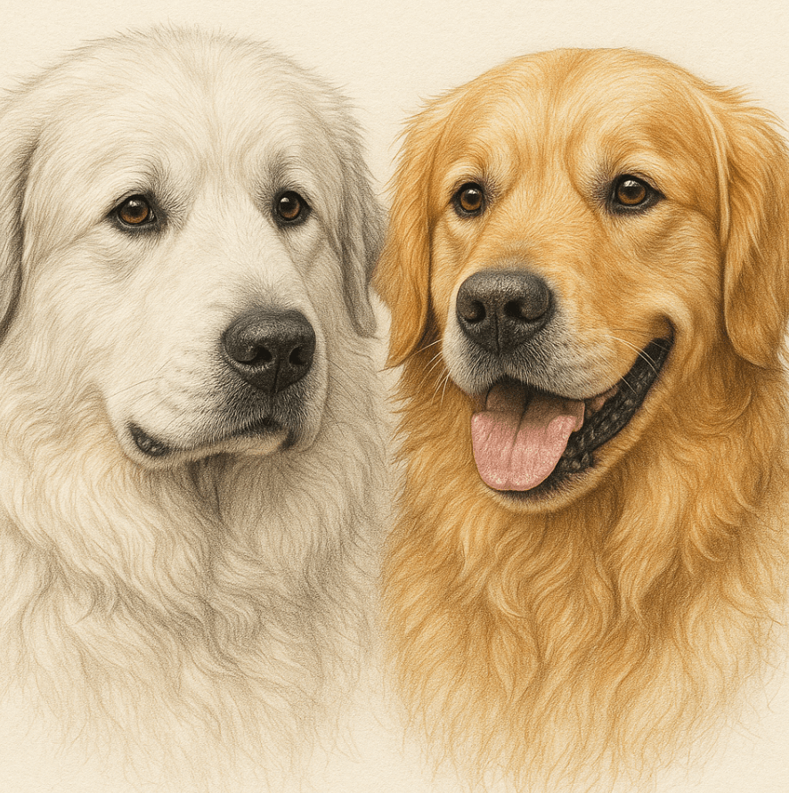Great Pyrenees vs Golden Retriever: Best 7 Expert Tips!