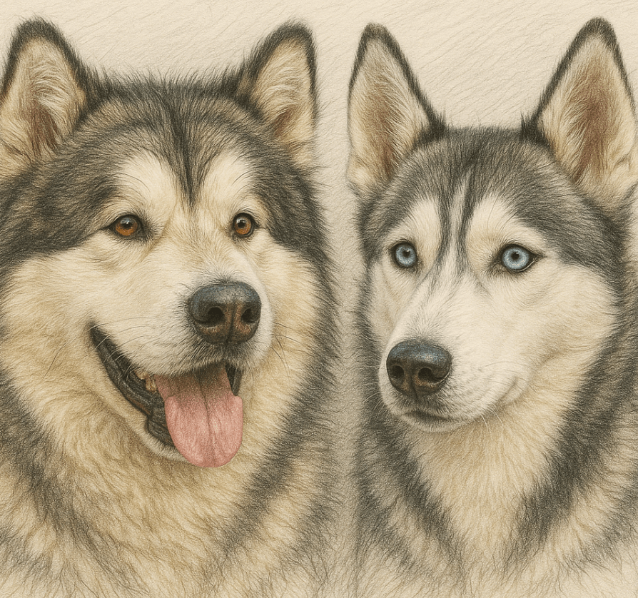 Alaskan Malamute vs Siberian Husky: Best 7 Expert Tips!