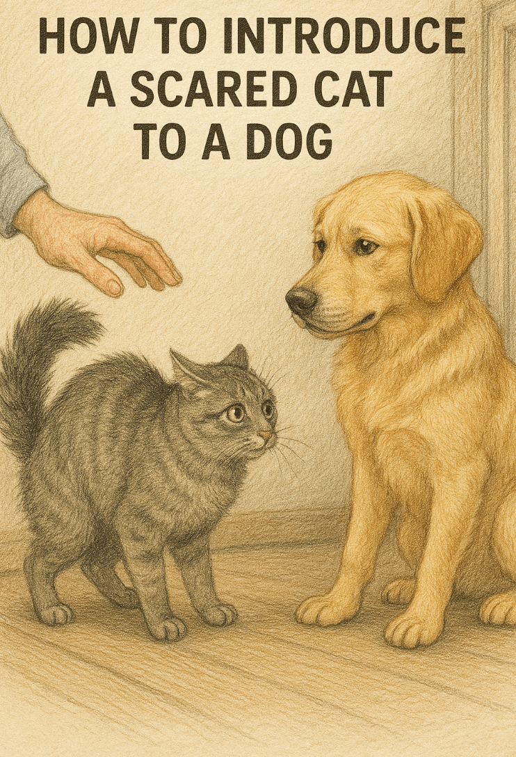 How to Introduce a Scared Cat to a Dog: Best 7 Tips!