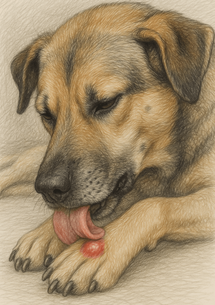 Dog Licking Red Bump on Paw: Best 7 Expert Tips!