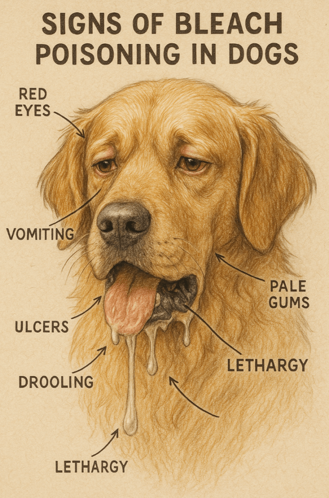 Signs of Bleach Poisoning in Dogs: Best 7 Expert Tips!