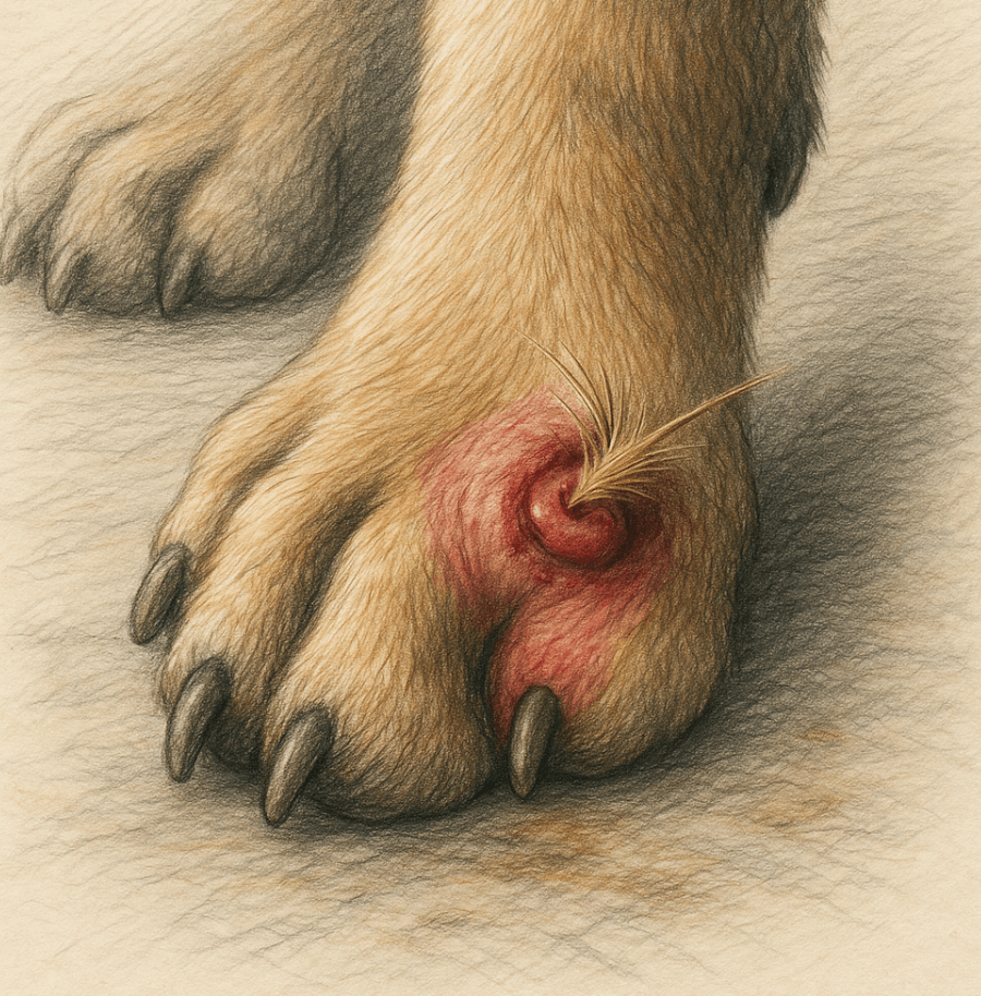 Foxtail Abscess in a Dogs Paw: Best 7 Expert Tips!