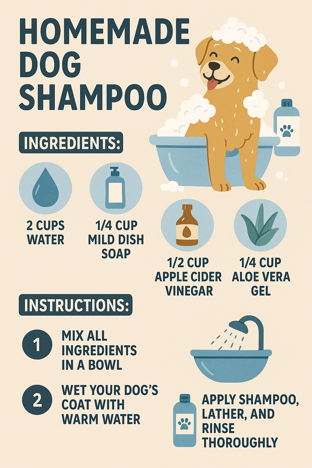 Homemade Dog Shampoo: Best 7 Expert Tips!