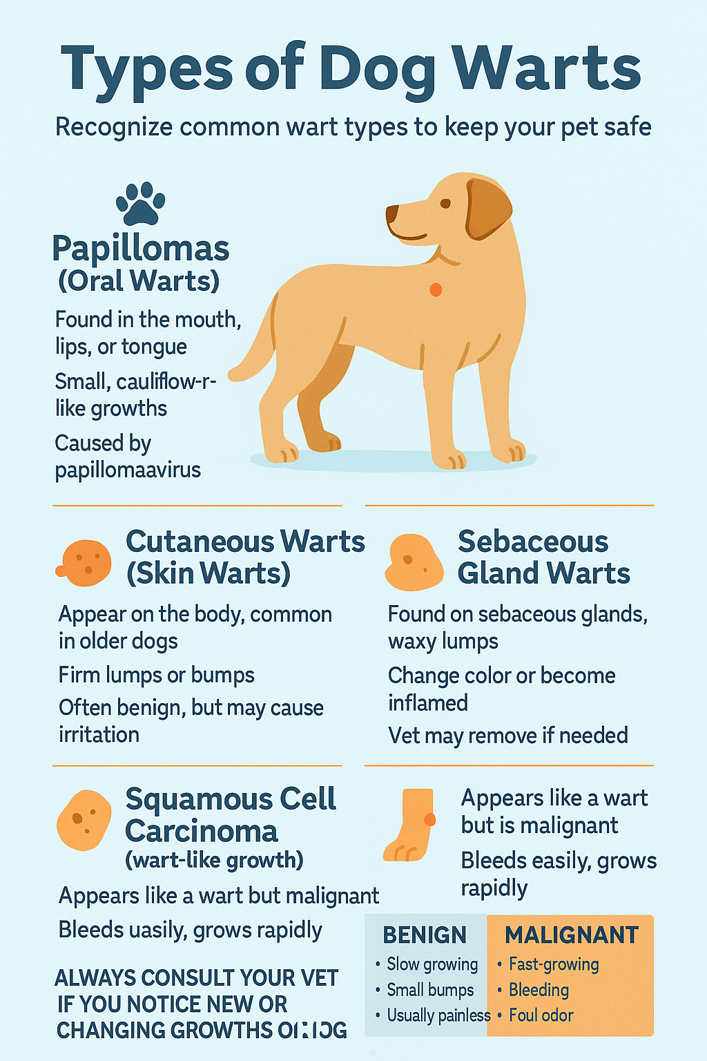 Types of Dog Warts: Best 7 Expert Tips!