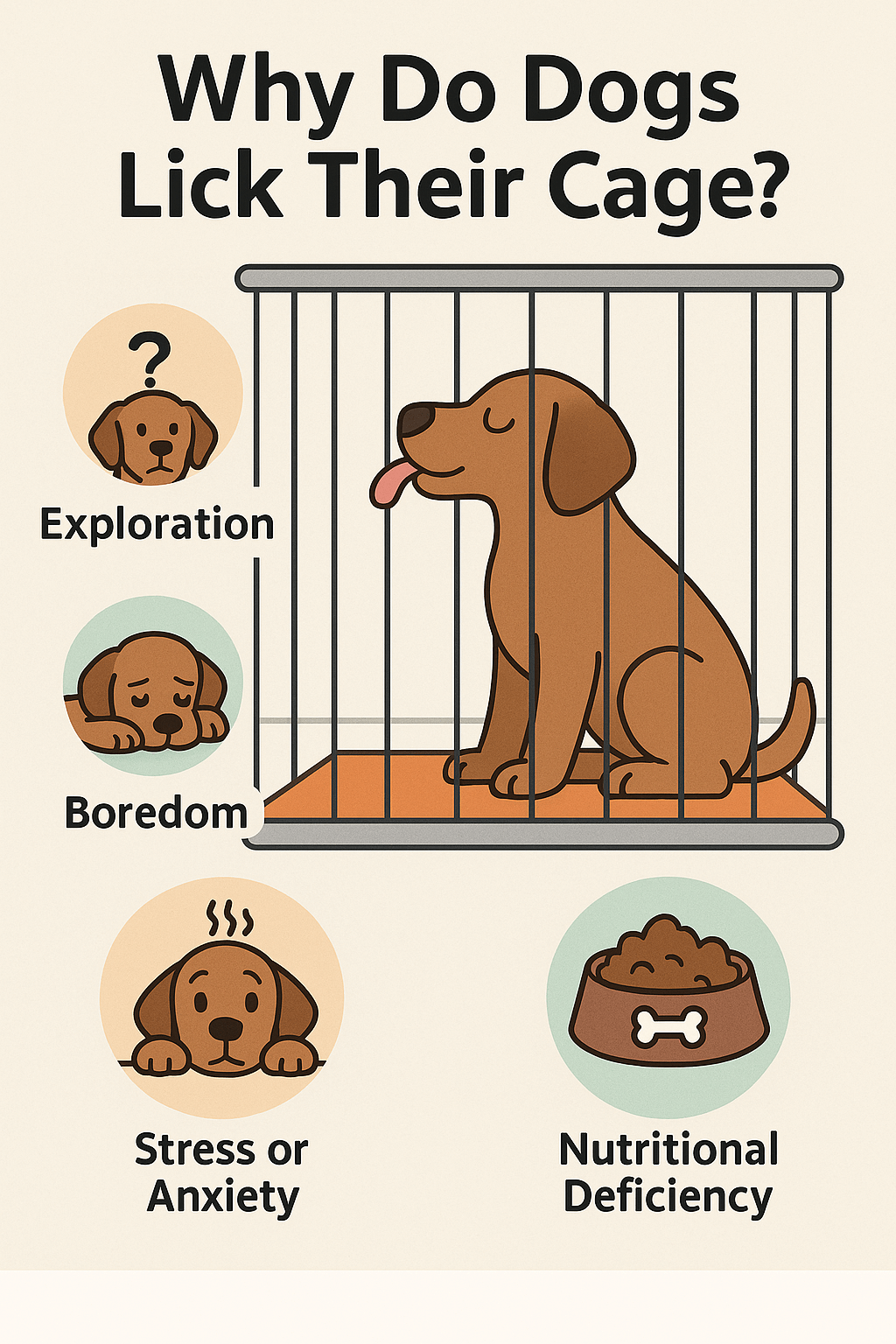 Why Do Dogs Lick Their Cage? Best 7 Expert Tips!
