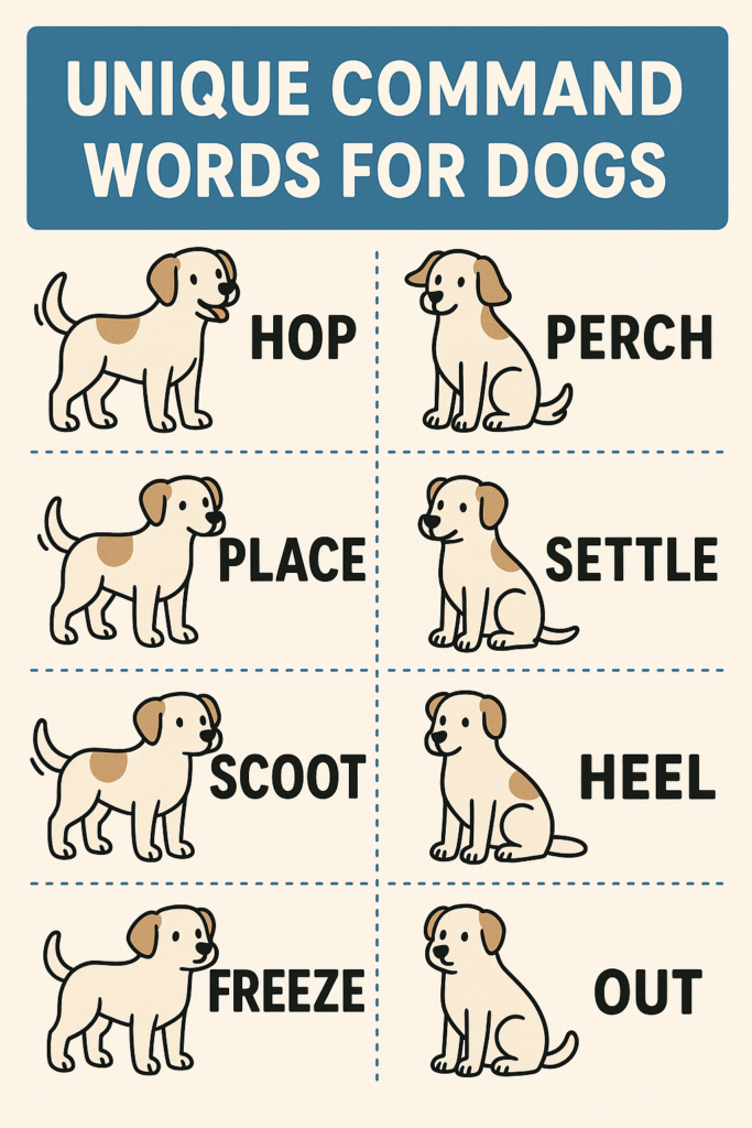 Unique Command Words for Dogs: Best 7 Expert Tips!