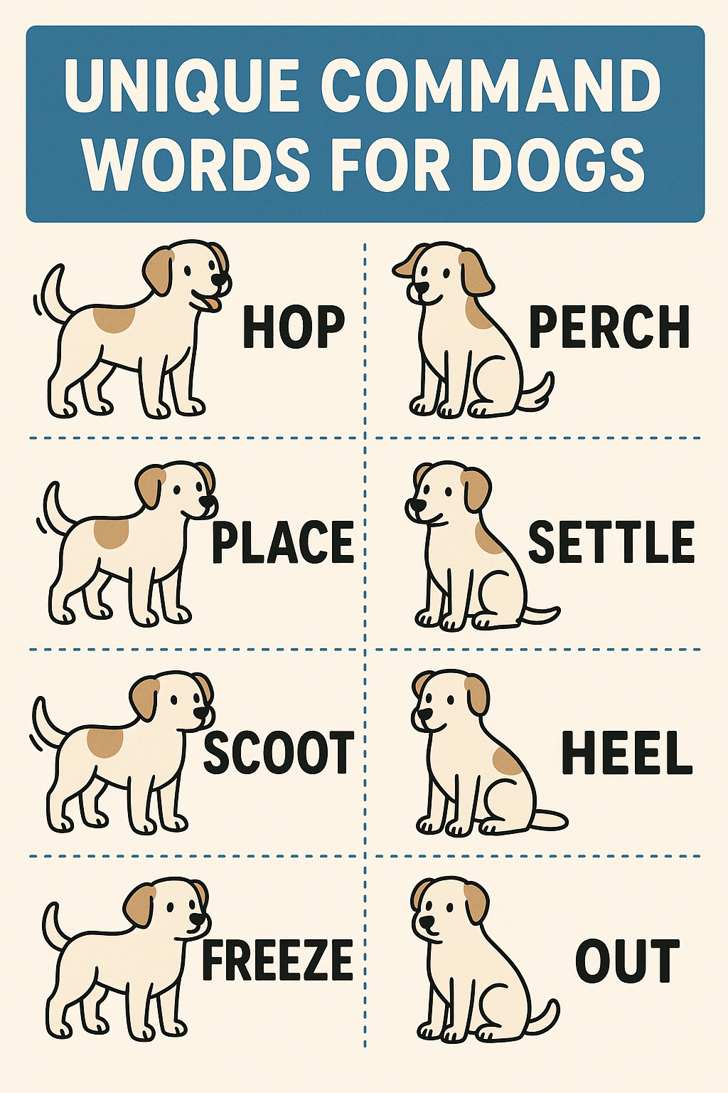 Unique Command Words for Dogs: Best 7 Expert Tips!