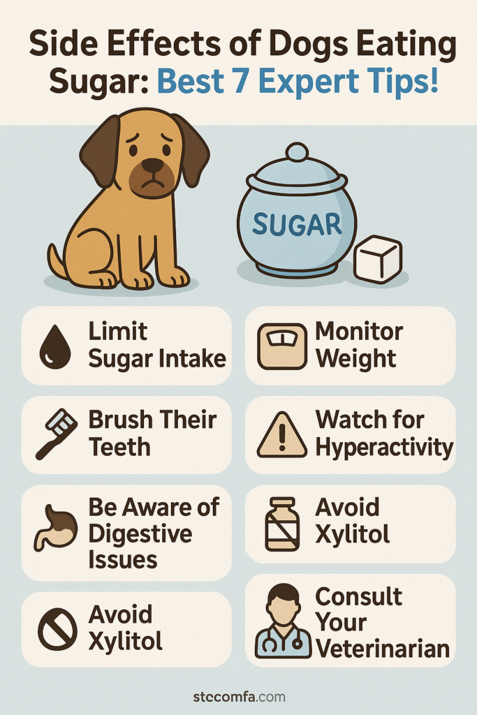 Side Effects of Dogs Eating Sugar: Best 7 Expert Tips!