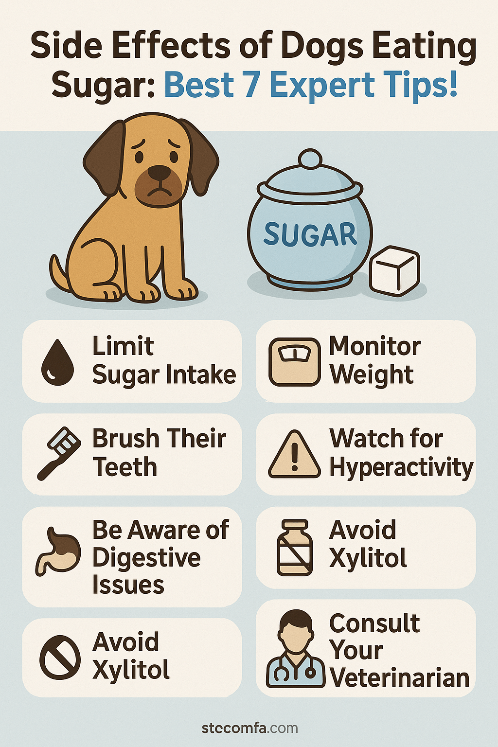 Side Effects of Dogs Eating Sugar: Best 7 Expert Tips!