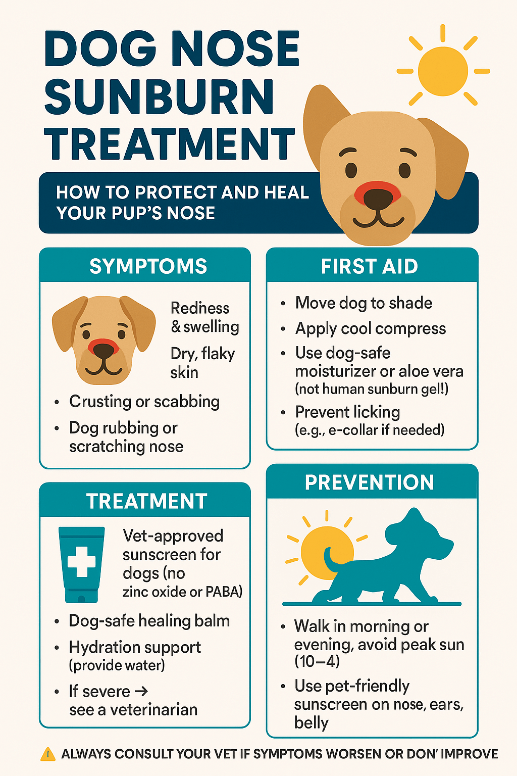 Dog Nose Sunburn Treatment: Best 7 Expert Tips!