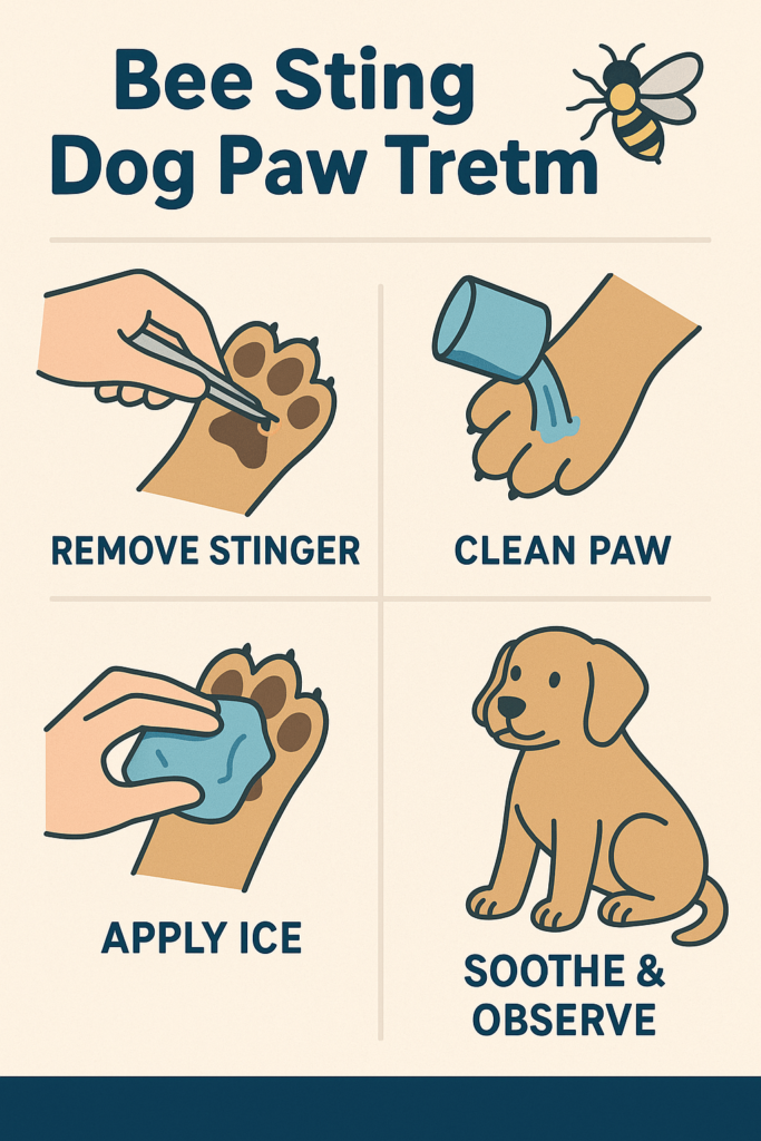 Bee Sting Dog Paw Treatment: Best 7 Expert Tips!