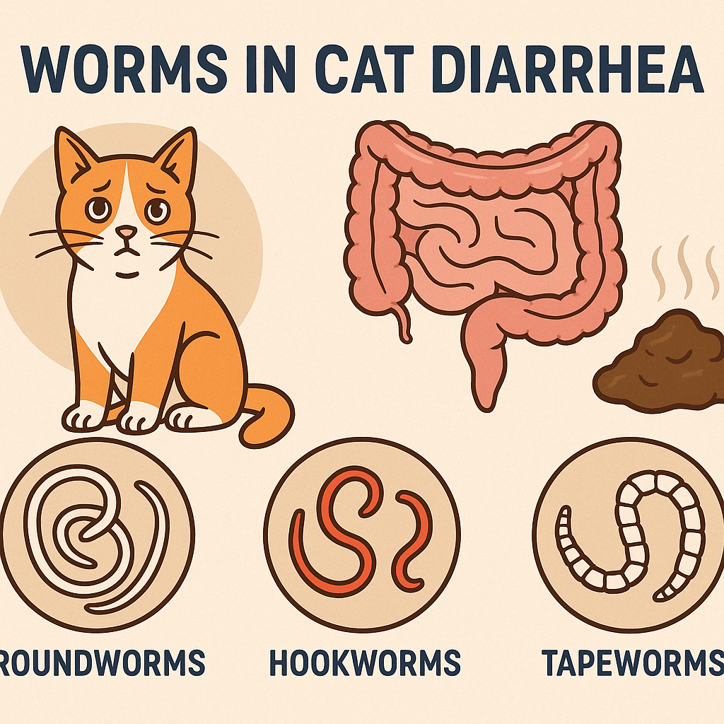 Worms in Cat Diarrhea: Best 7 Expert Tips!