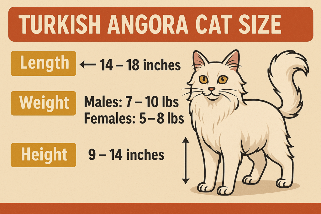 Turkish Angora Cat Size: Best 7 Expert Tips!