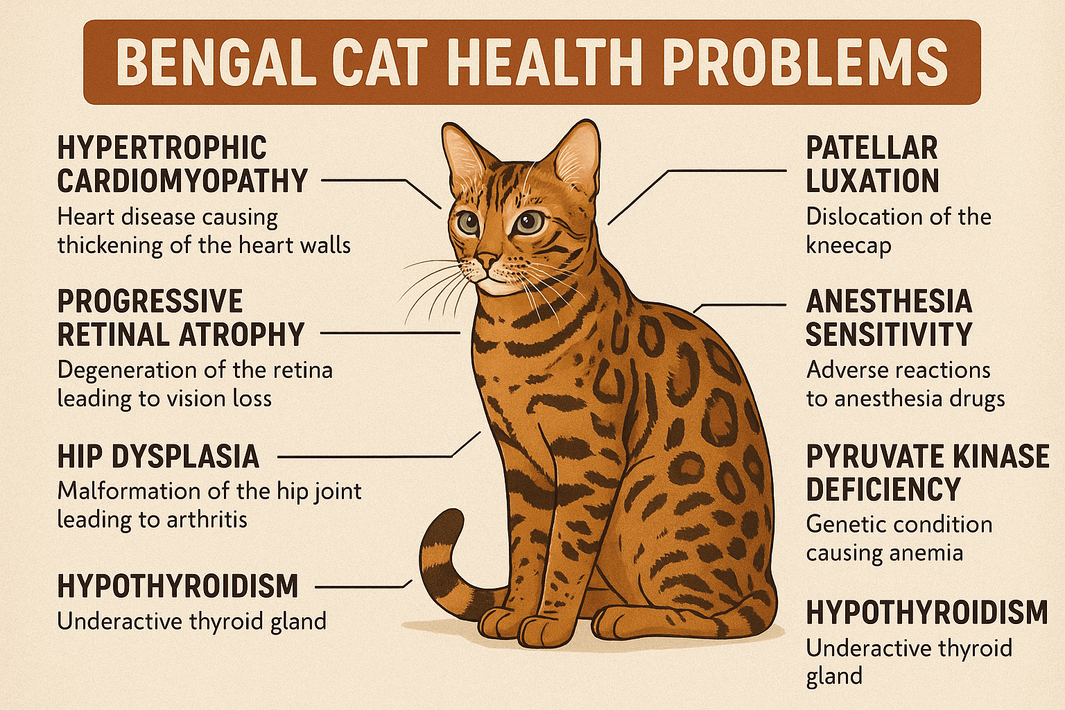 Bengal Cat Health Problems: Best 7 Expert Tips!