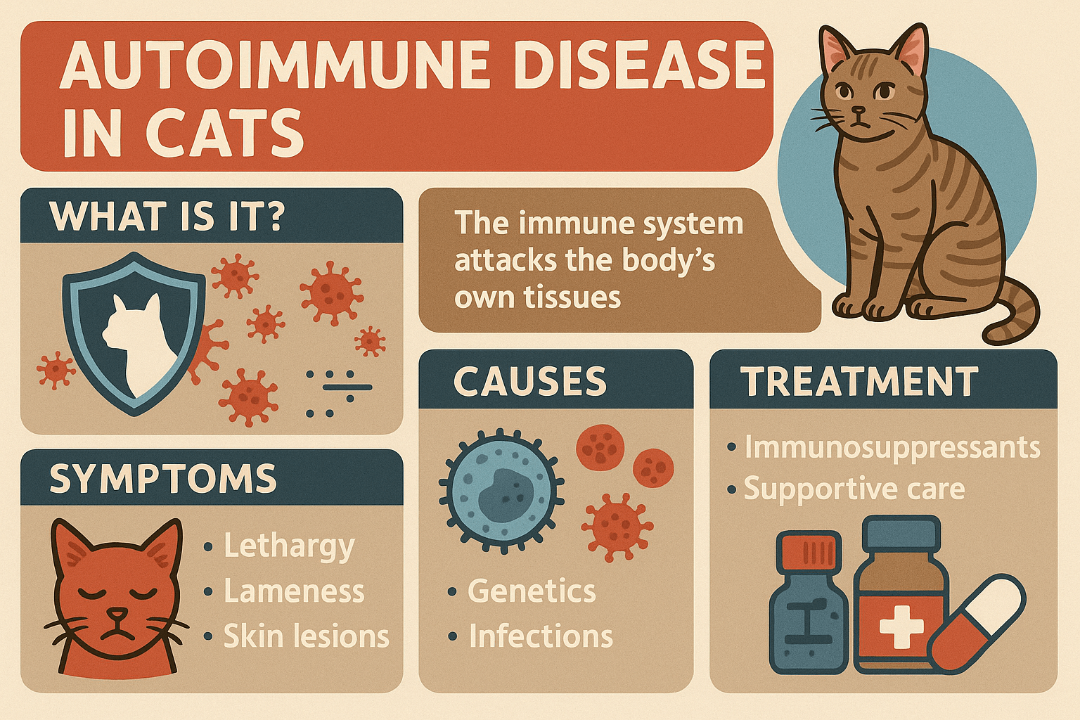 Understanding Autoimmune Disease in Cats: Best 7 Tips!
