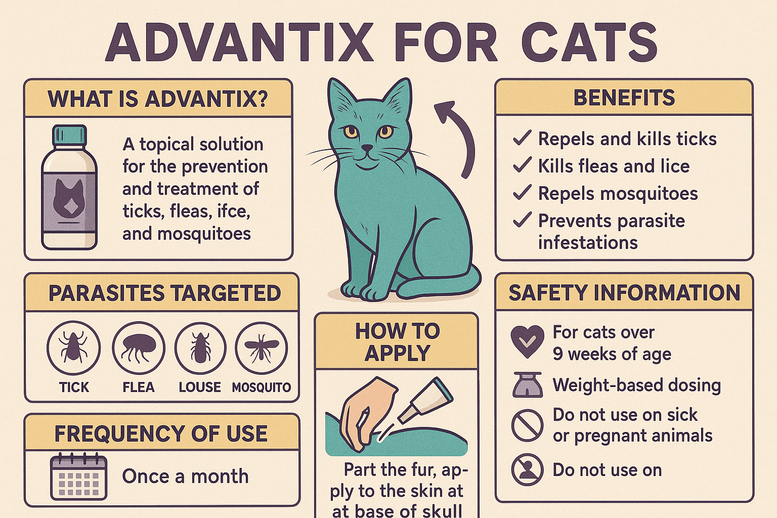 Advantix for Cats: Best 7 Expert Tips!