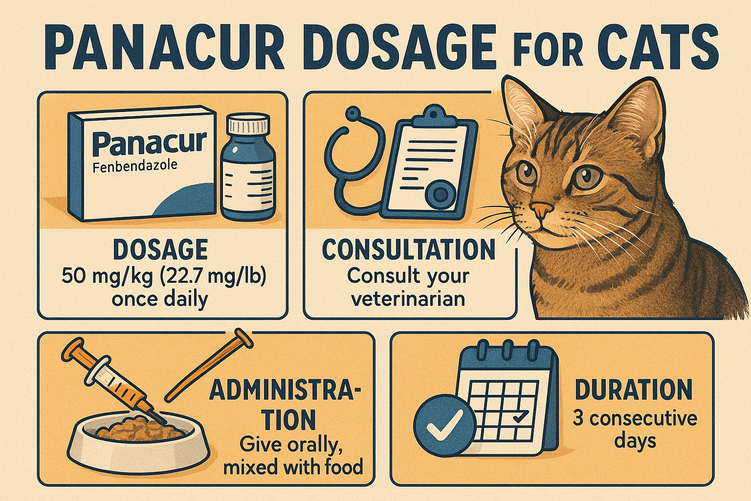 Panacur Dosage for Cats: Best 7 Expert Tips!