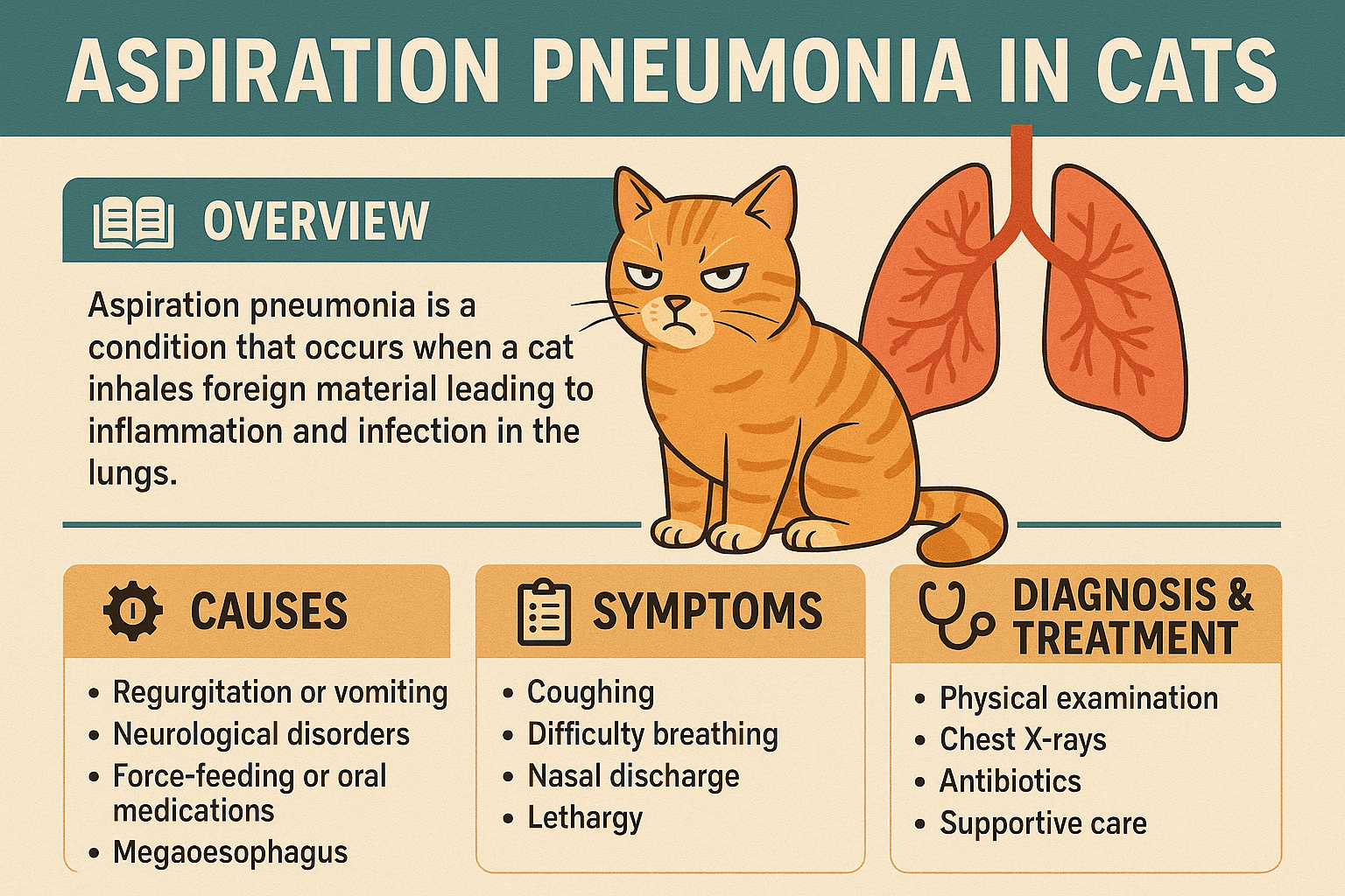 Aspiration Pneumonia in Cats: Best 7 Expert Tips!