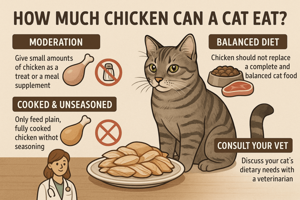 How Much Chicken Can a Cat Eat? Best 7 Expert Tips!