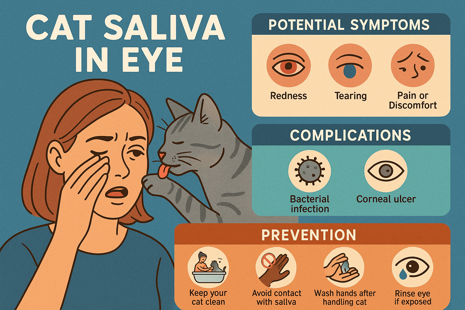 Cat Saliva in Eye: Best 7 Expert Tips!