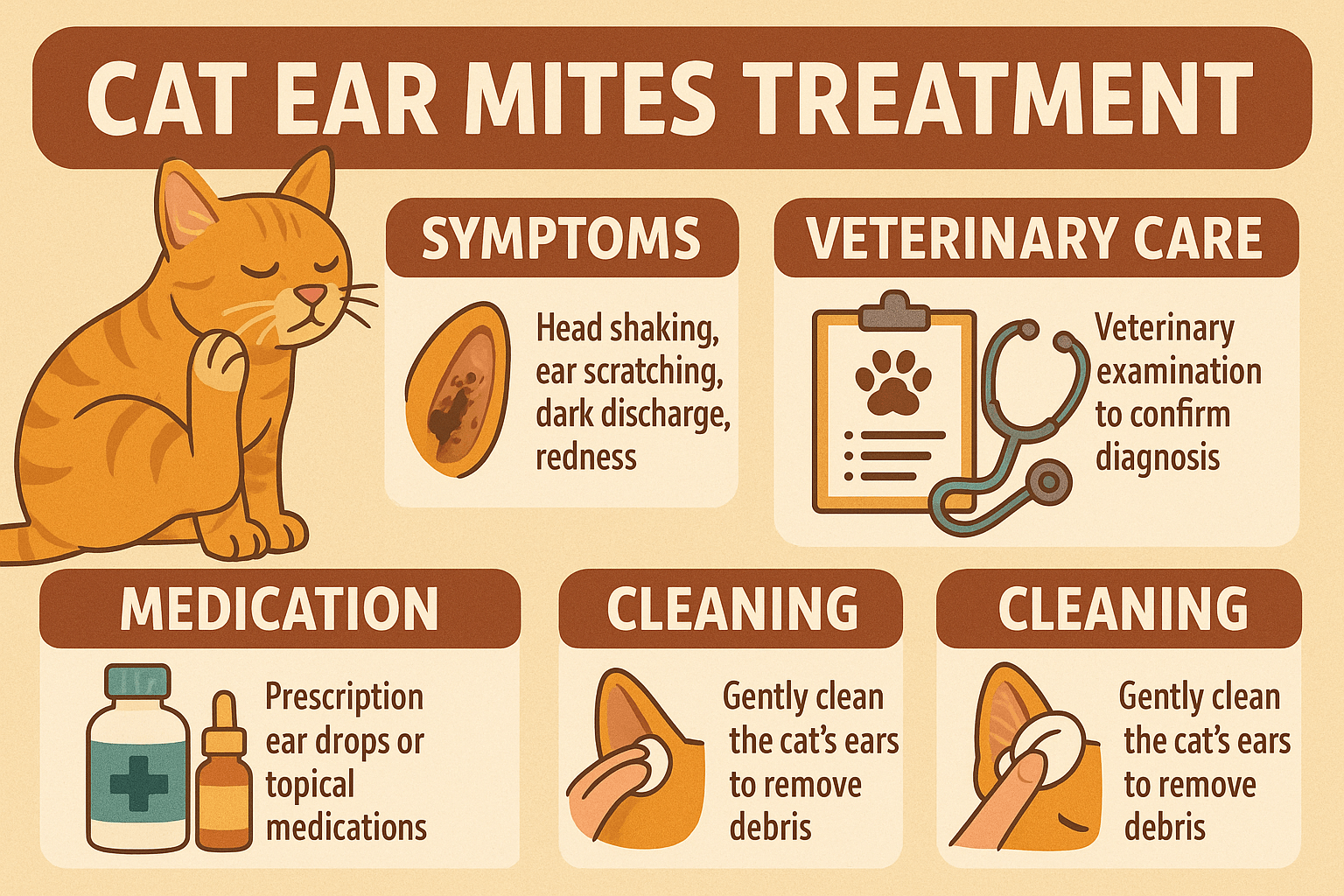 Cat Ear Mites Treatment: Best 7 Expert Tips!