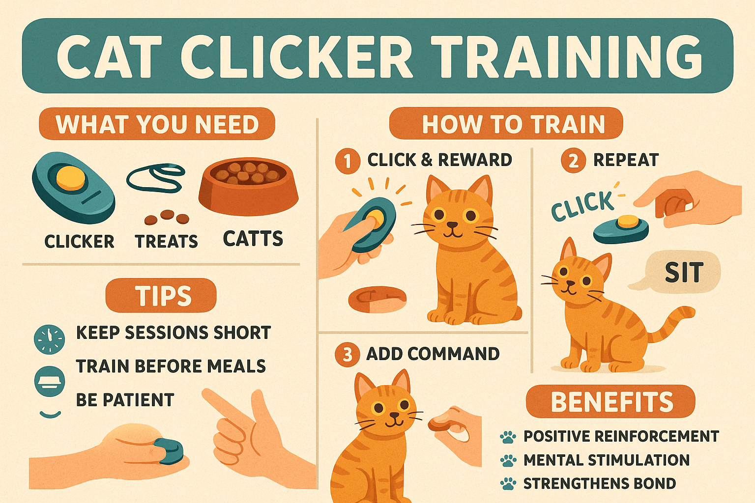 Cat Clicker Training: Best 7 Expert Tips!