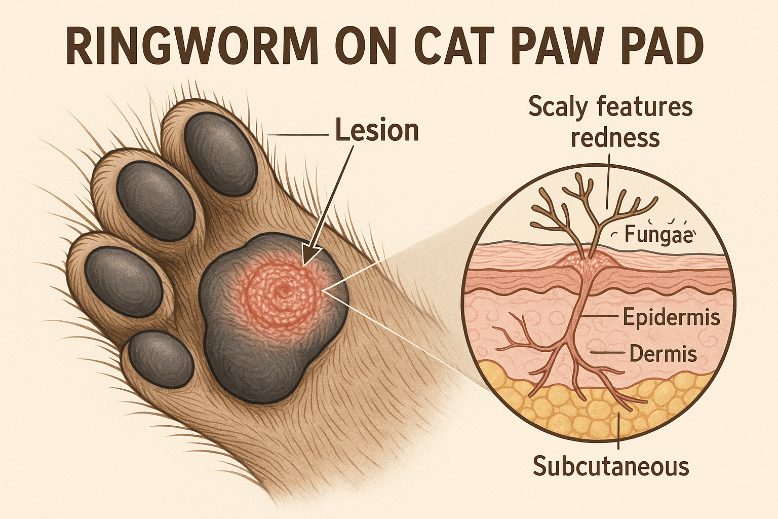 Ringworm on Cat Paw Pad: Best 7 Expert Tips!
