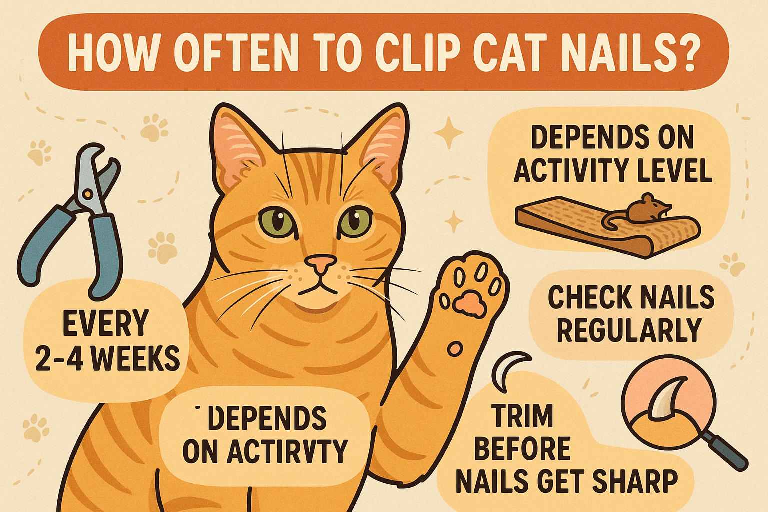 How Often to Clip Cat Nails: Best 7 Expert Tips!