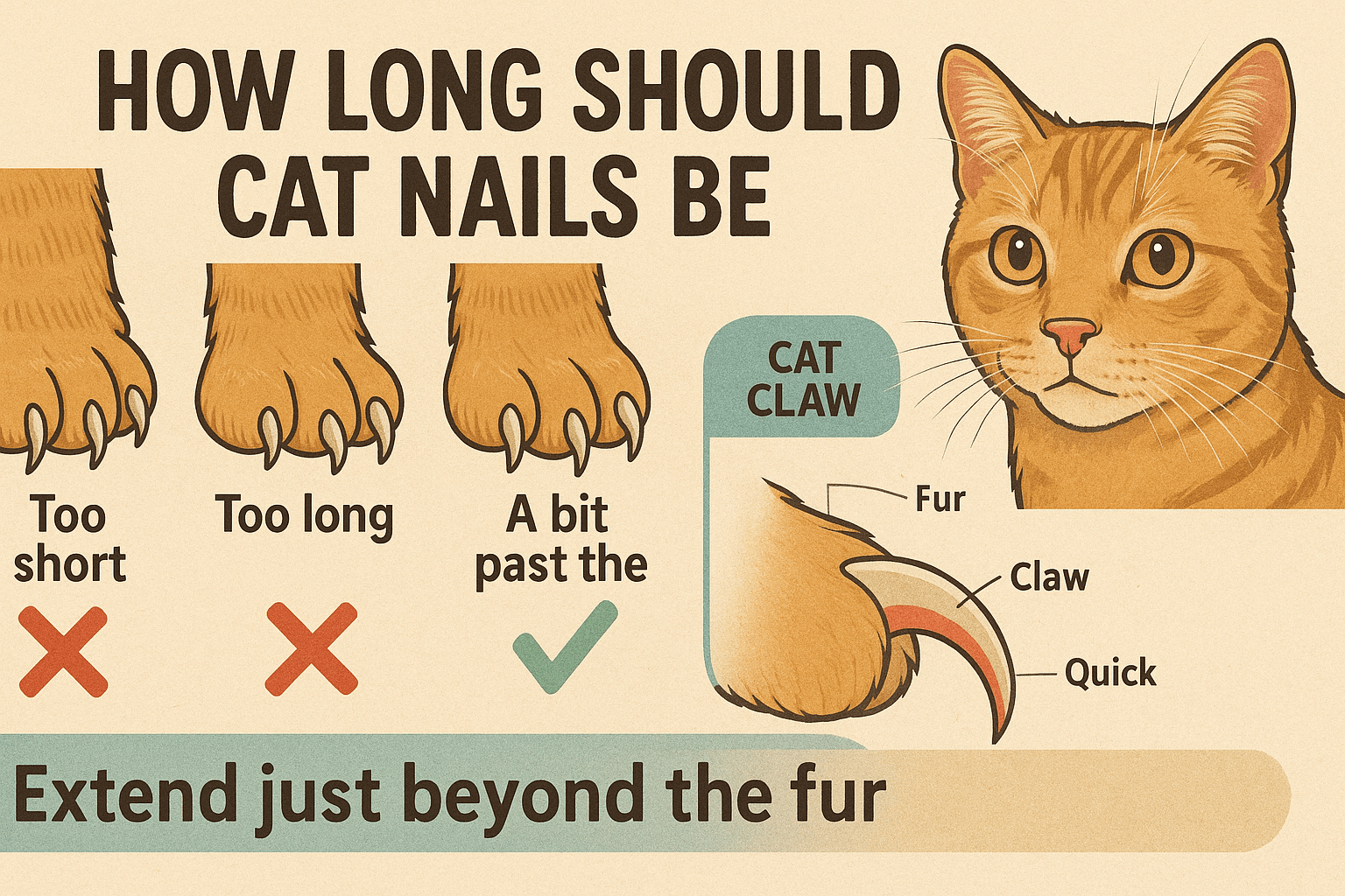 How Long Should Cat Nails Be? Best 7 Expert Tips!