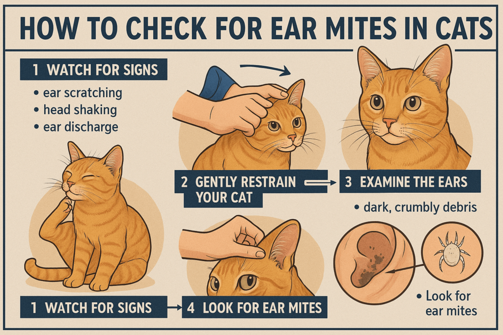 How to Check for Ear Mites in Cats: Best 7 Expert Tips!