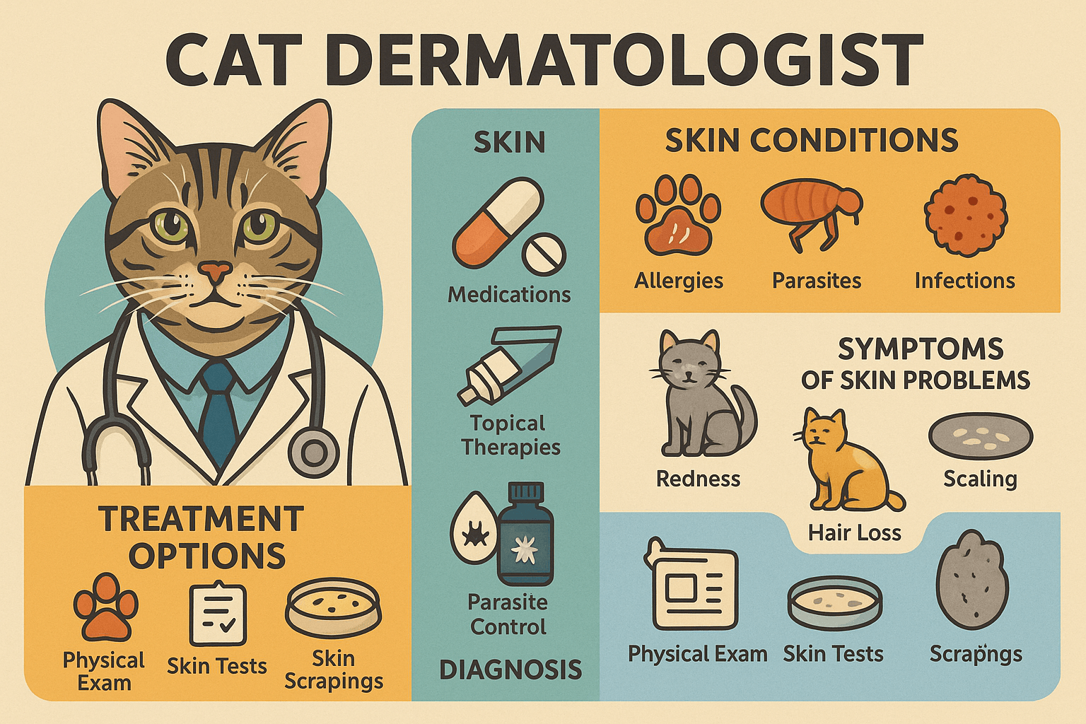 Cat Dermatologist: Best 7 Expert Tips!