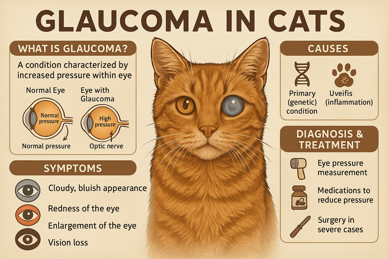 Glaucoma in Cats: Best 7 Expert Tips!
