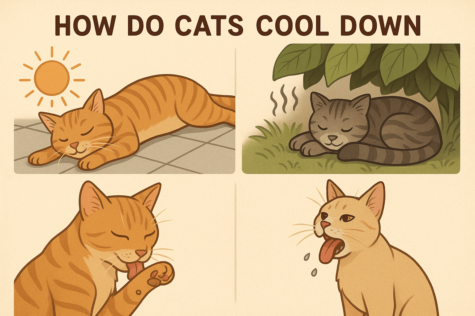 How Do Cats Cool Down? Best 7 Expert Tips!