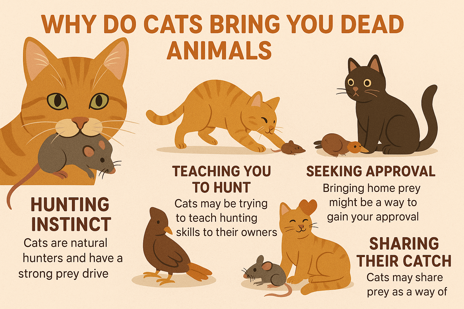 Why Do Cats Bring You Dead Animals? Best 7 Expert Tips!
