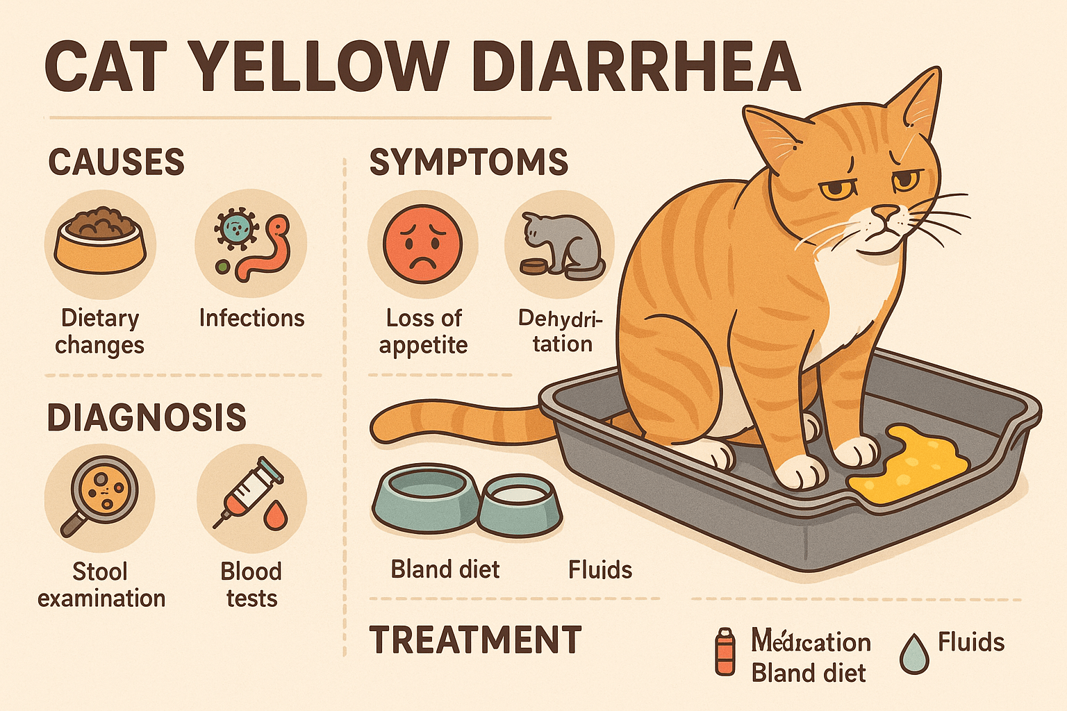Cat Yellow Diarrhea: Best 7 Expert Tips!