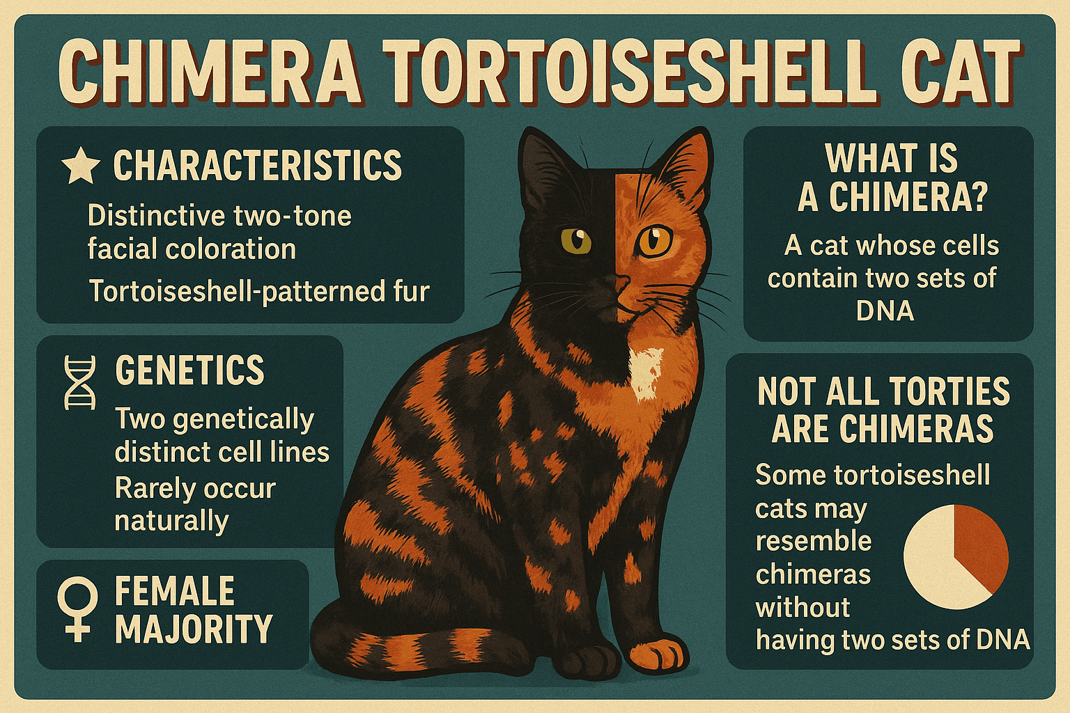 Chimera Tortoiseshell Cat: Best 7 Expert Tips!