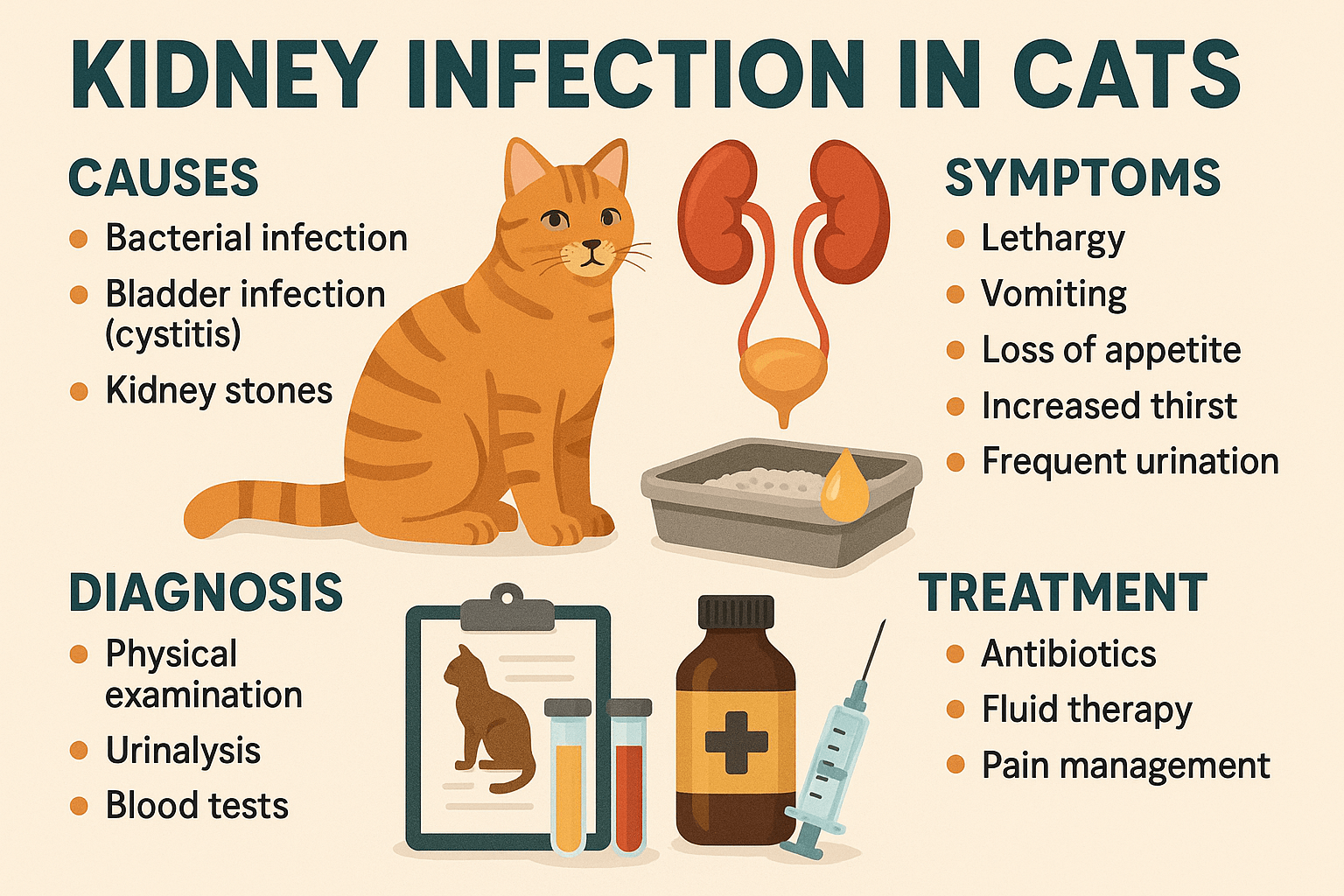 Kidney Infection in Cats: Best 7 Expert Tips!