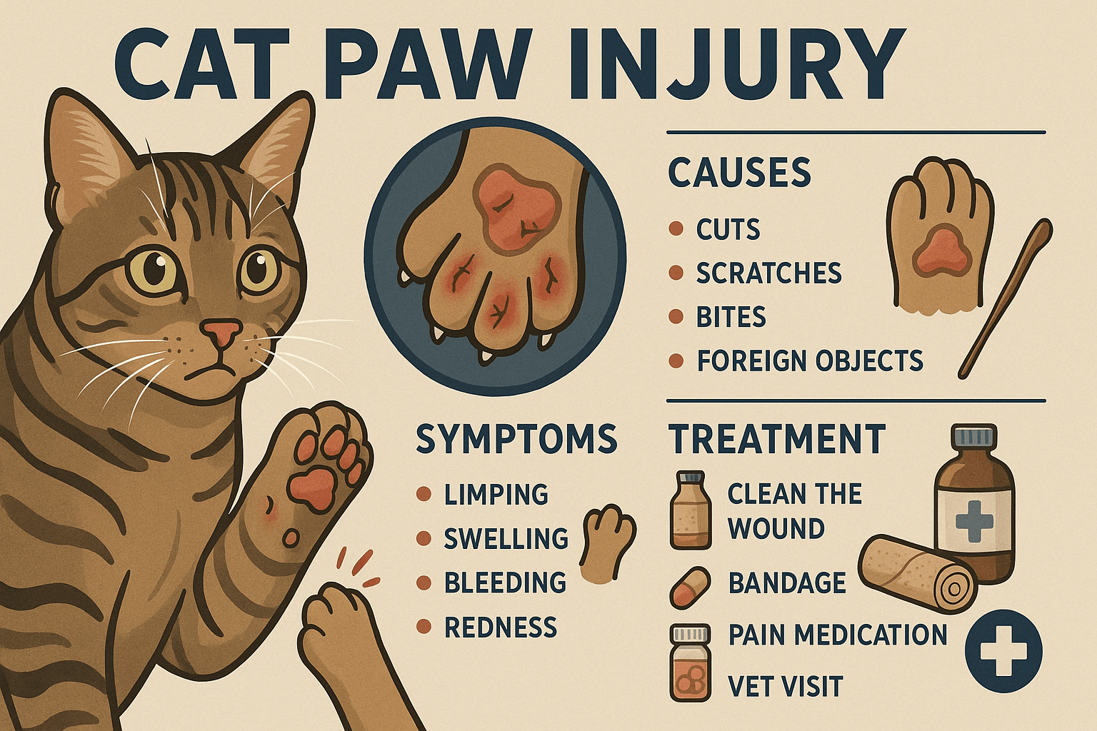 Cat Paw Injury: Best 7 Expert Tips!