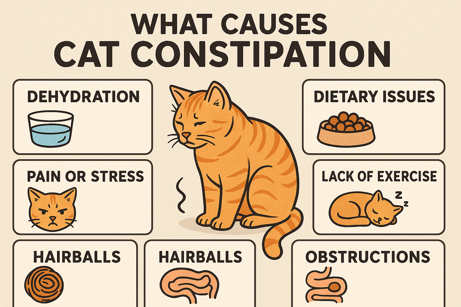 What Causes Cat Constipation? Best 7 Expert Tips!