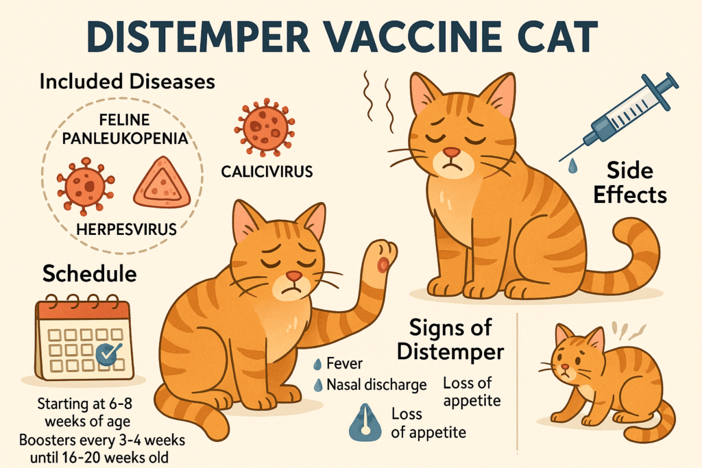 Understanding the Distemper Vaccine for Cats: Best 7 Tips!