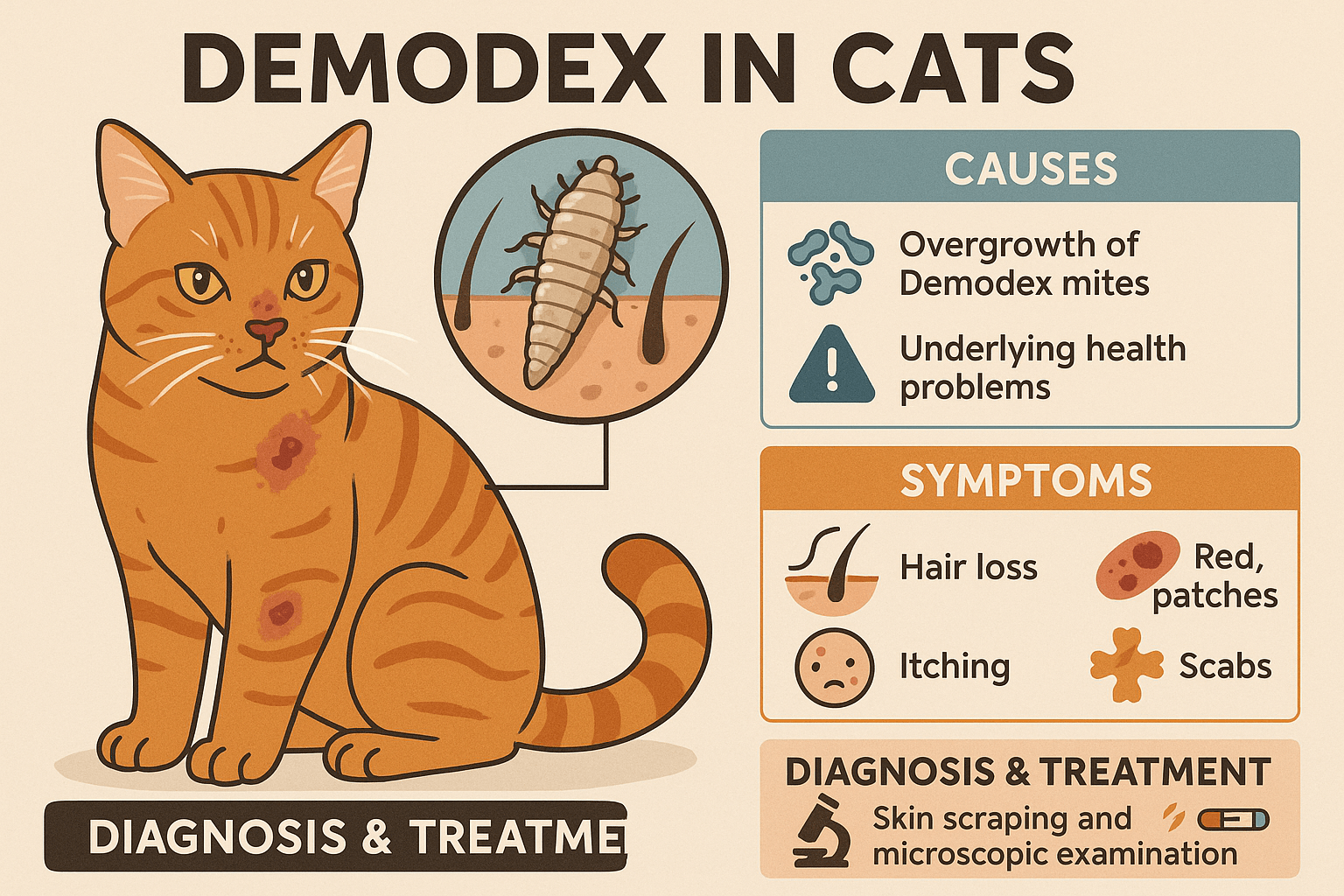 Demodex in Cats: Best 7 Expert Tips!