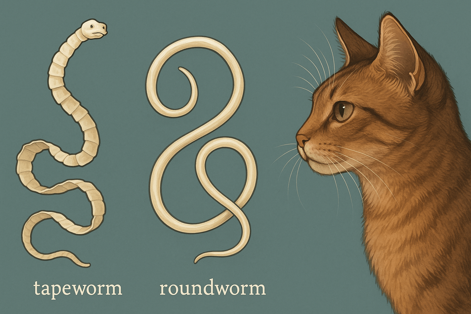 Tapeworm vs Roundworm in Cats: Best 7 Expert Tips!