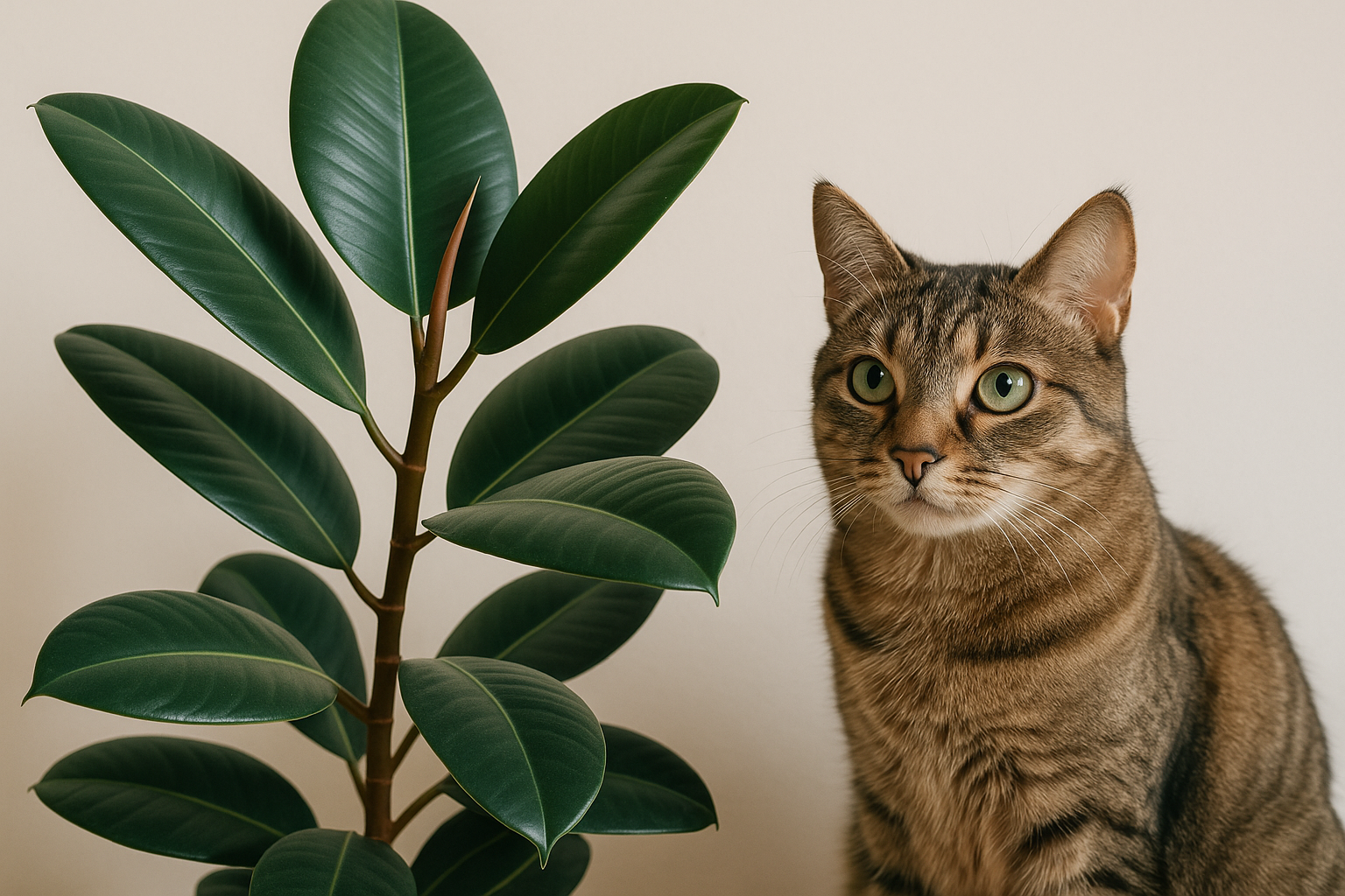 Is the Rubber Tree Cat Safe? Best 7 Expert Tips!