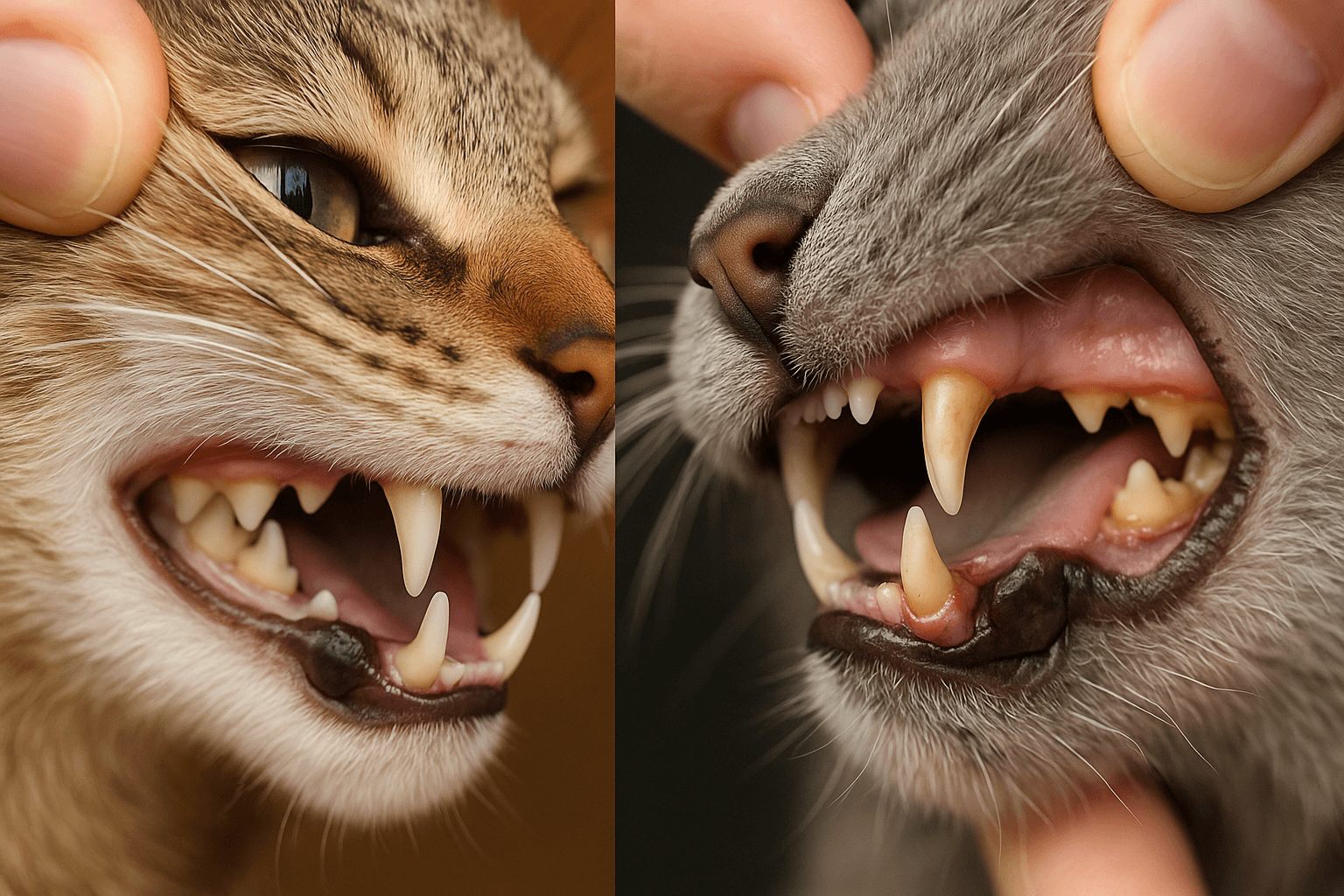 Healthy Cat Teeth vs Unhealthy: Best 7 Expert Tips!