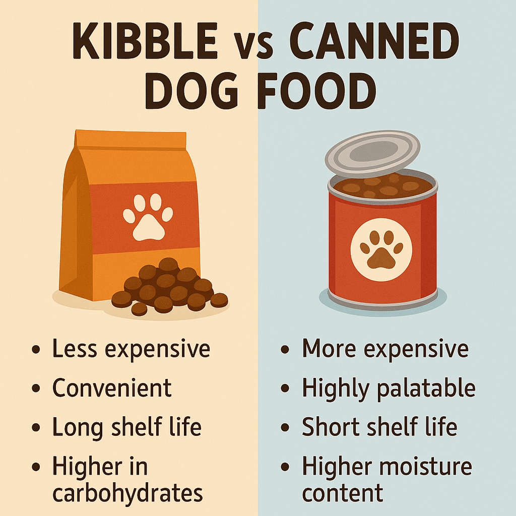 Kibble vs Canned Dog Food: Best 7 Expert Tips!